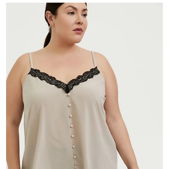 Torrid Beige Spaghetti Strap Top - Picture 5 of 9